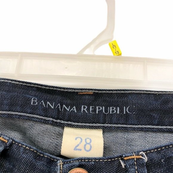 Banana Republic Mens Classic Straight Jean Blue 28 - Picture 7 of 10